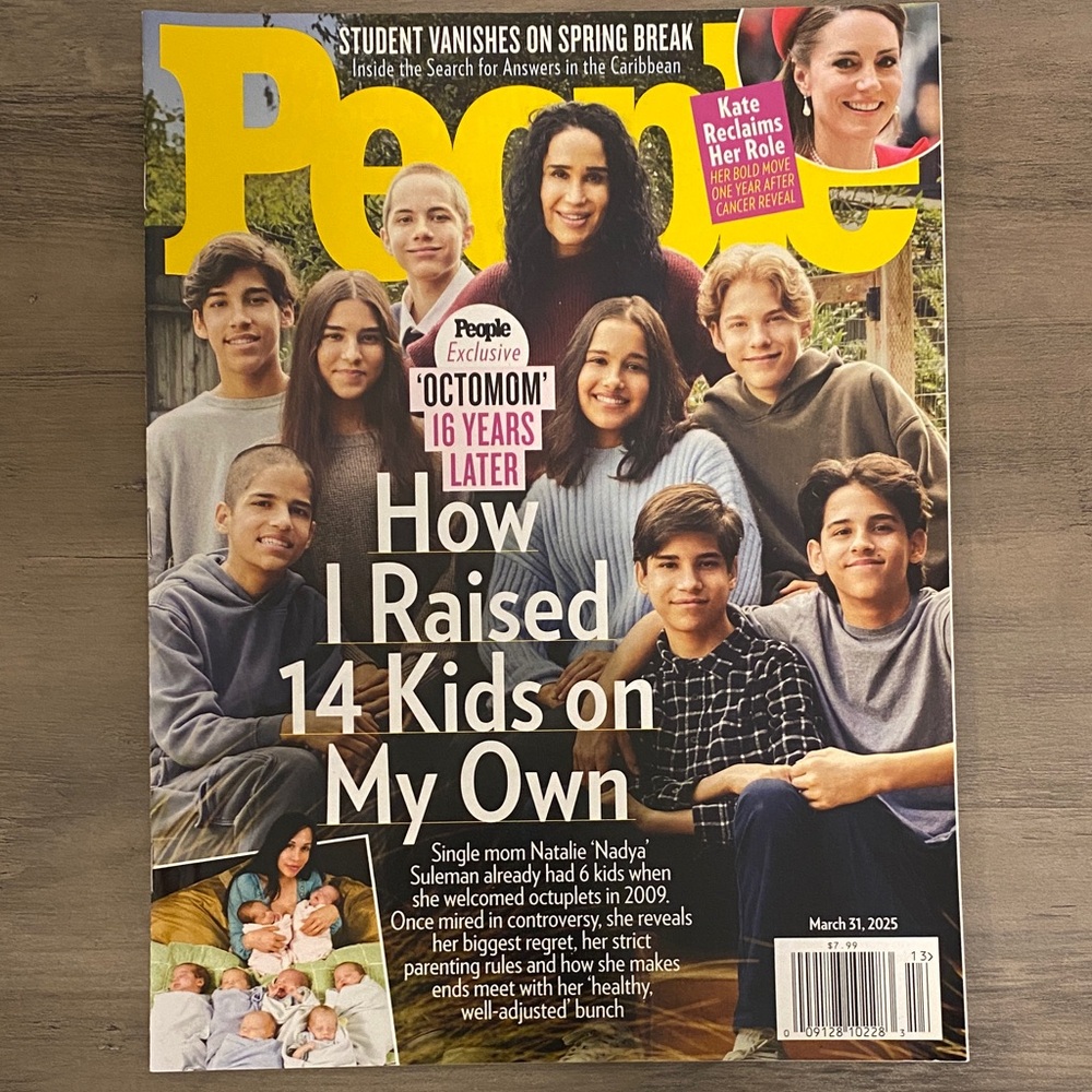 People Magazine Octomom March 31 2025